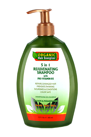 ORGANIC HAIR ENERGIZER 5 IN 1 Rejuvenating Shampoo (13oz), Sareya Beauty Supply Store in Calgary Alberta
